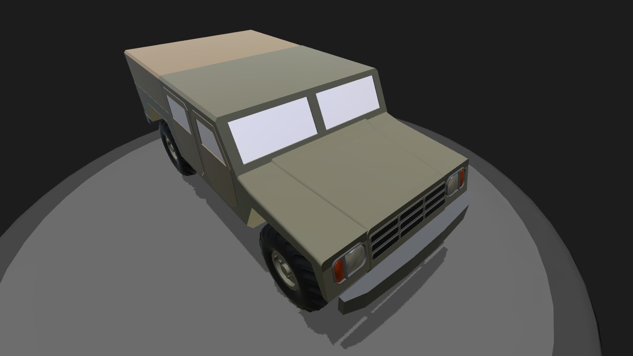 SimplePlanes | HMMWV Improved 2.0