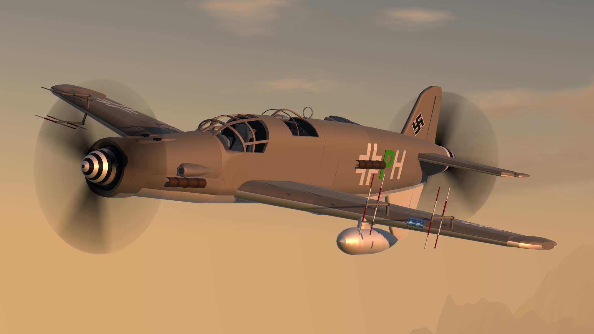 SimplePlanes | Dornier Do-335 B-6