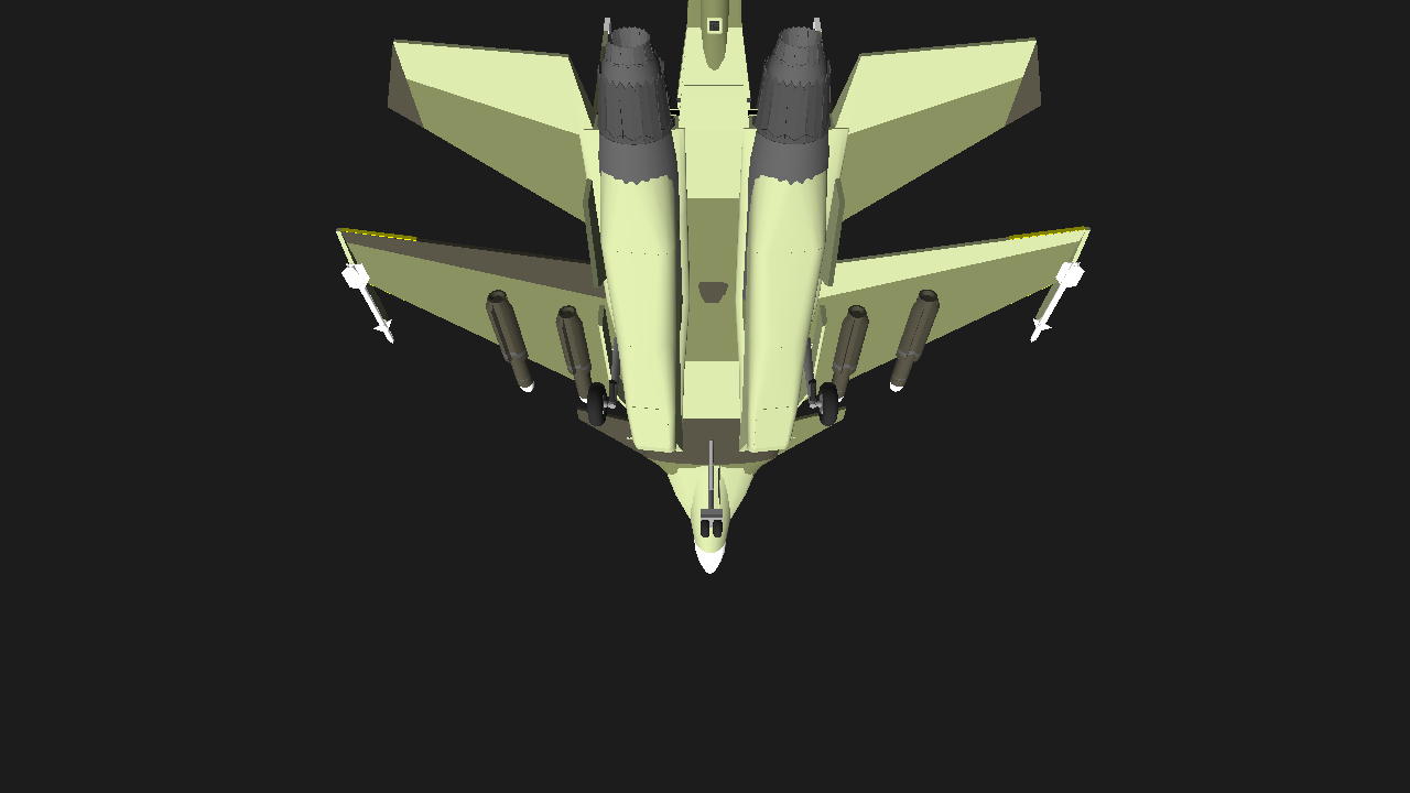 Simpleplanes Sukhoi Su 37 Gelb