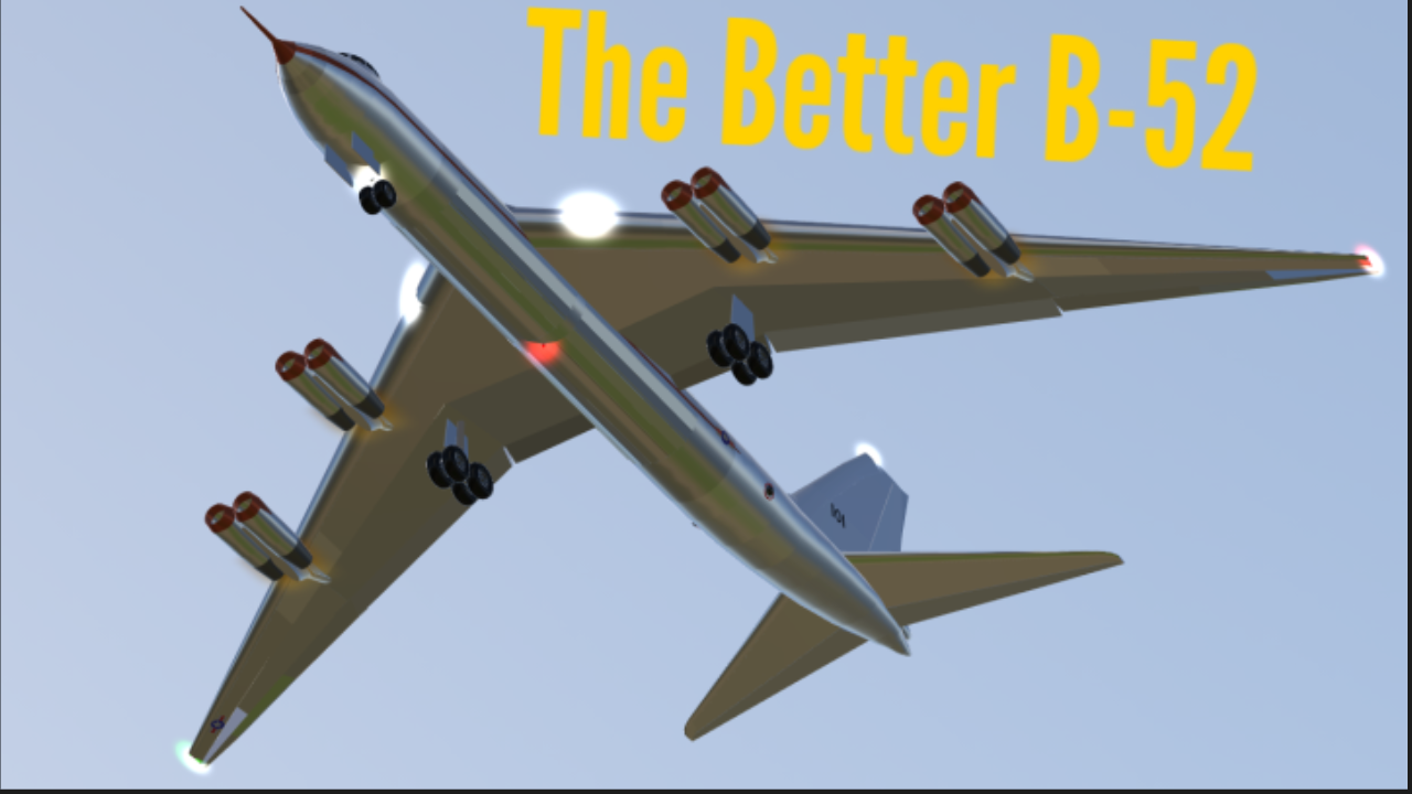 SimplePlanes | Convair YB-60 Heavy Bomber (All Jet B-36)