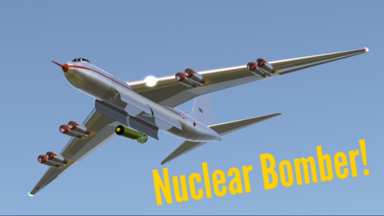 SimplePlanes | Convair YB-60 Heavy Bomber (All Jet B-36)