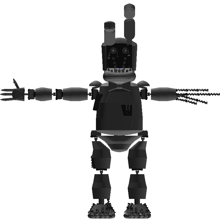 SimplePlanes  FNaF 2 Withered Freddy Endoskeleton