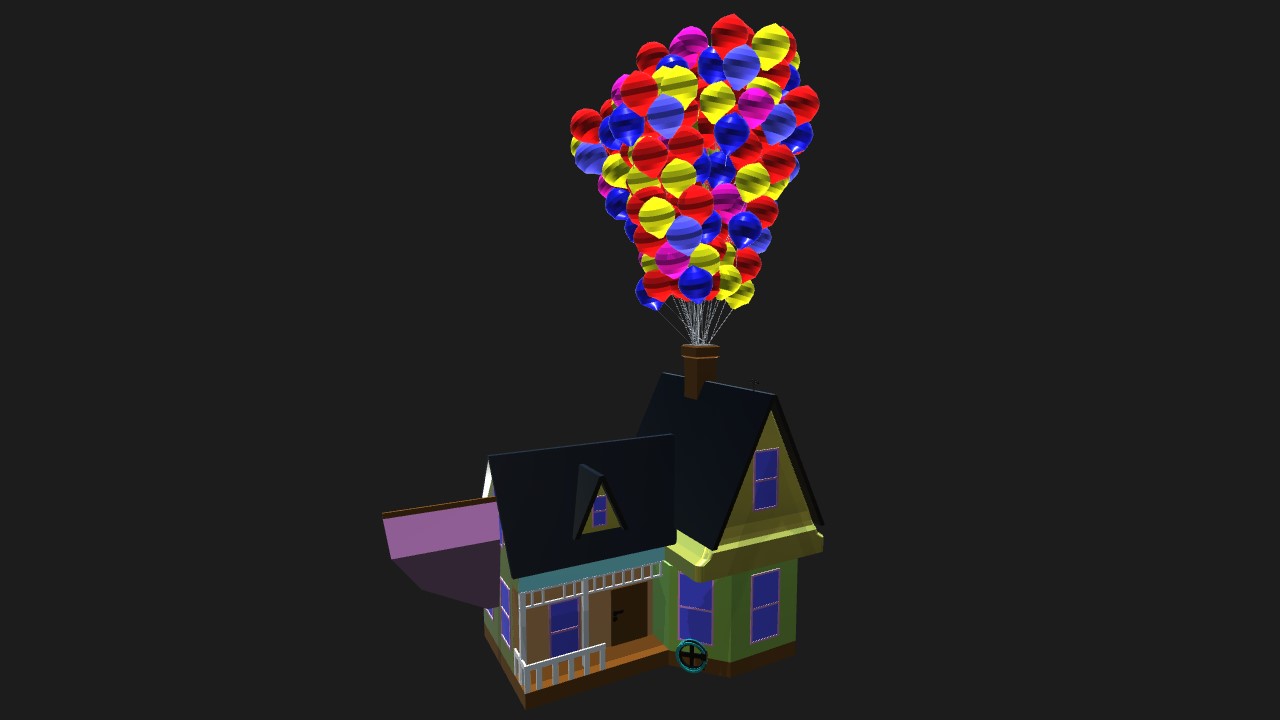 SimplePlanes | Pixar's House From Up