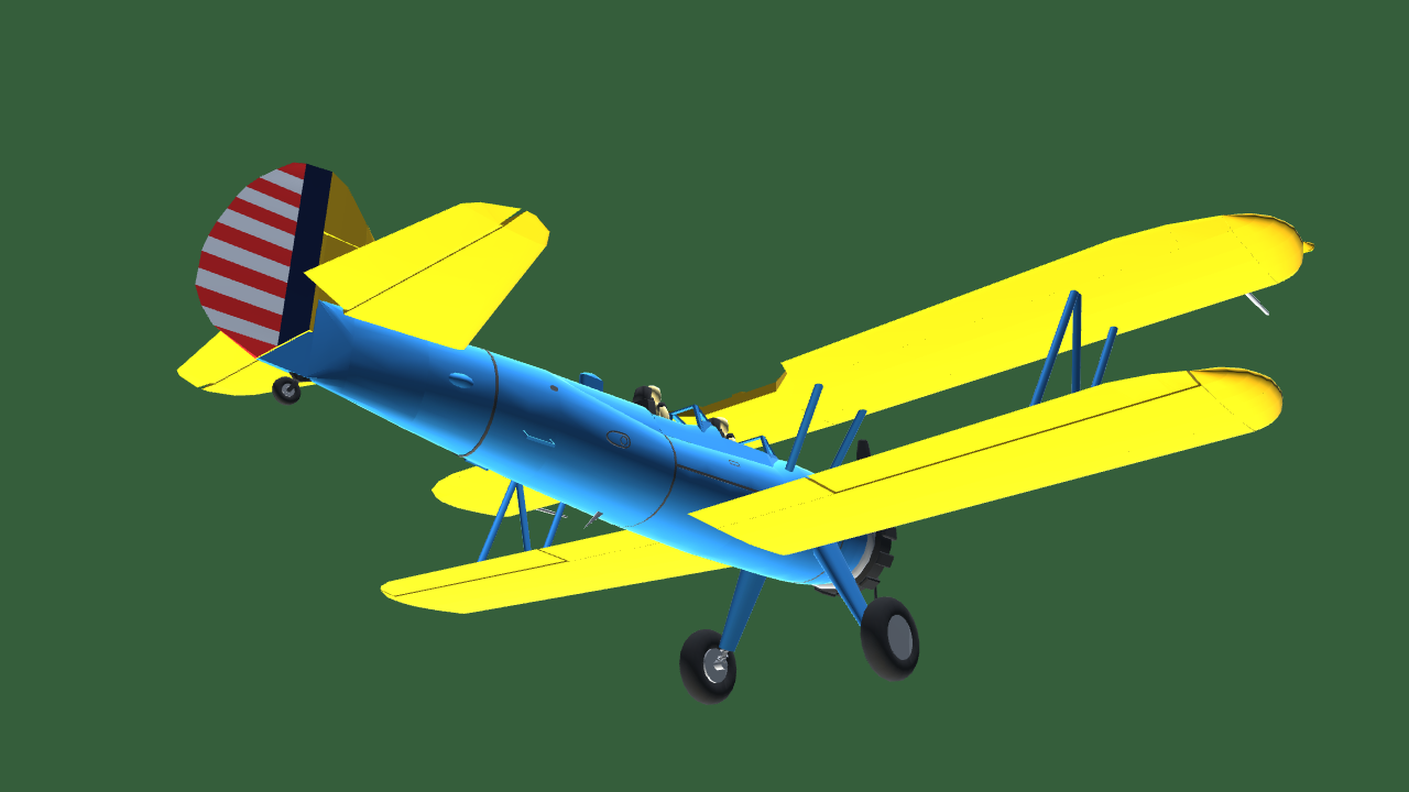 SimplePlanes | Boeing-Stearman Model 75