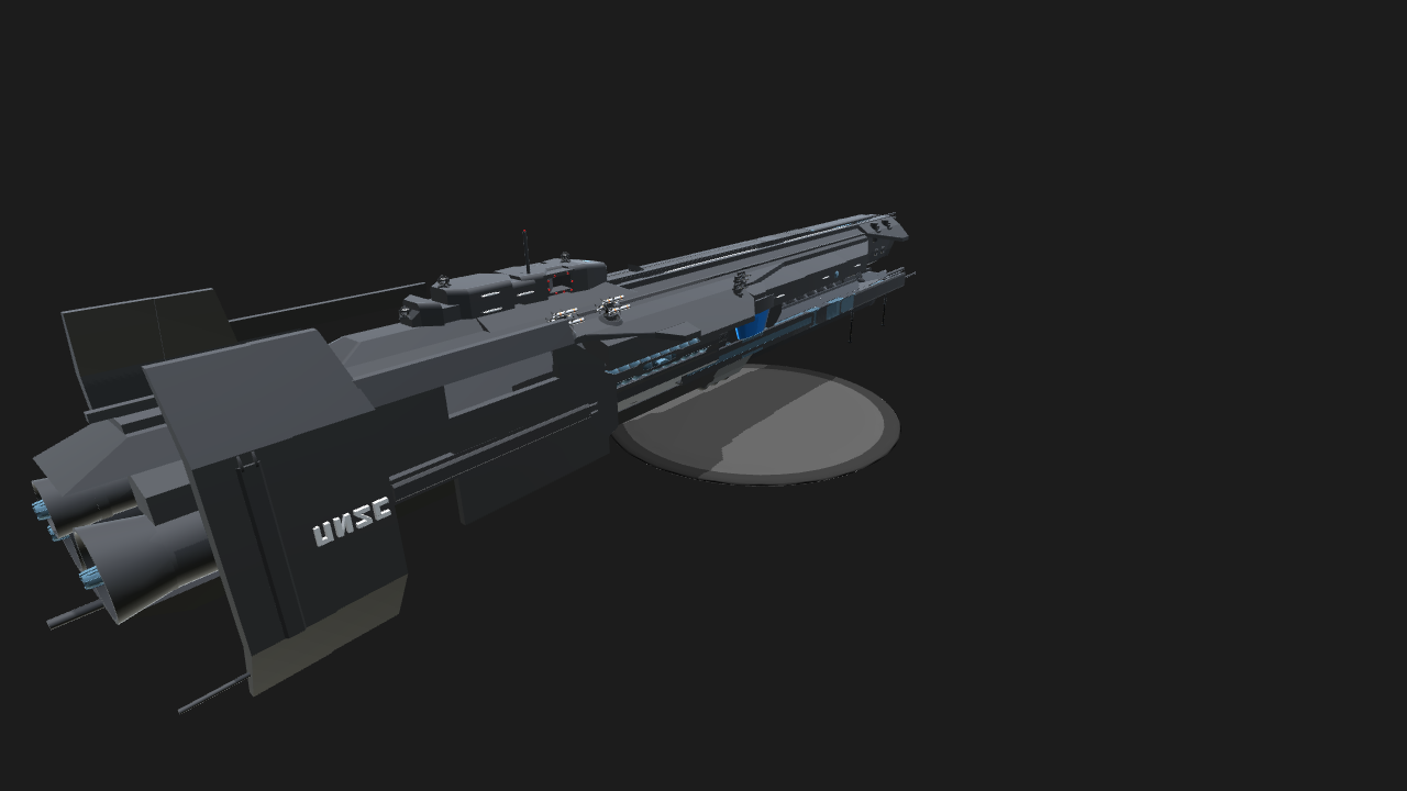 SimplePlanes | UNSC Charon Class Frigate