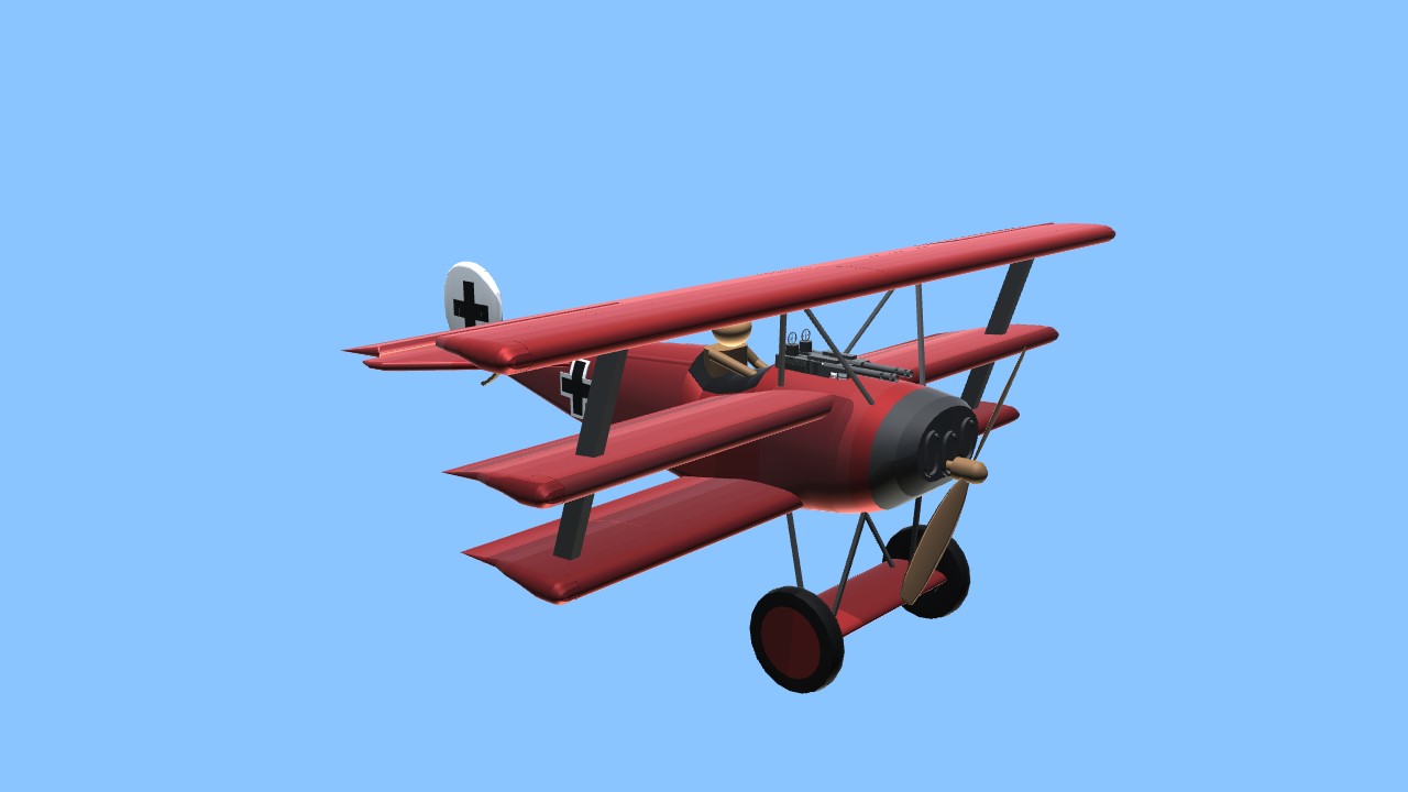 SimplePlanes | Fokker DR.1