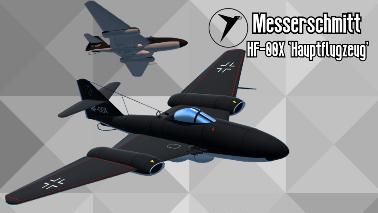 Messerschmitt HF-00X 'Hauptflugzeug'