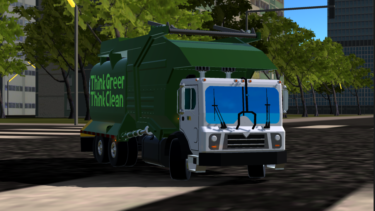 SimplePlanes | Mack MRU600 Trash Truck WM - AMREP HX-450-FL