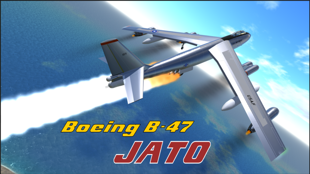 SimplePlanes | B47 Stratojet With JATO Rockets