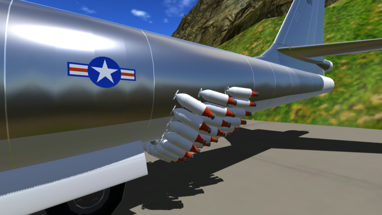 SimplePlanes | B47 Stratojet With JATO Rockets