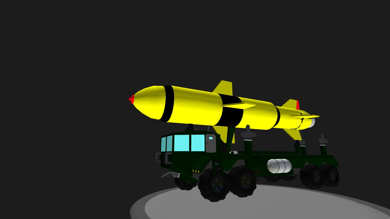 SimplePlanes  Nuclear Missile Truck