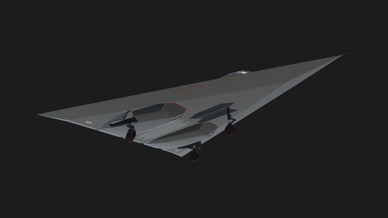 SimplePlanes | Northrop YF-24 'Darkstar' (Improved Flight Model)