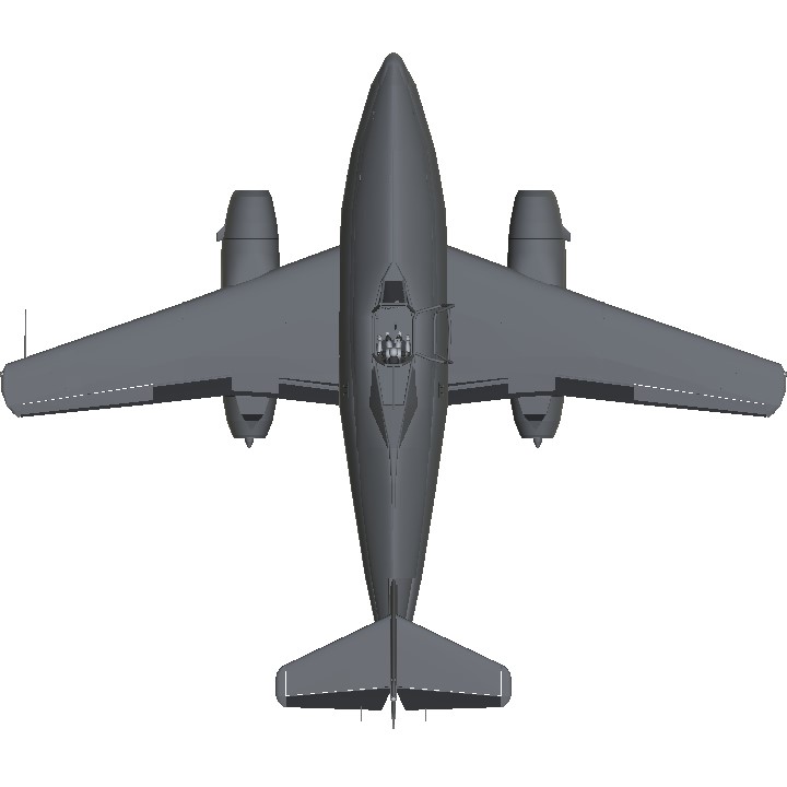 SimplePlanes | Me-262 Tailwheel concept