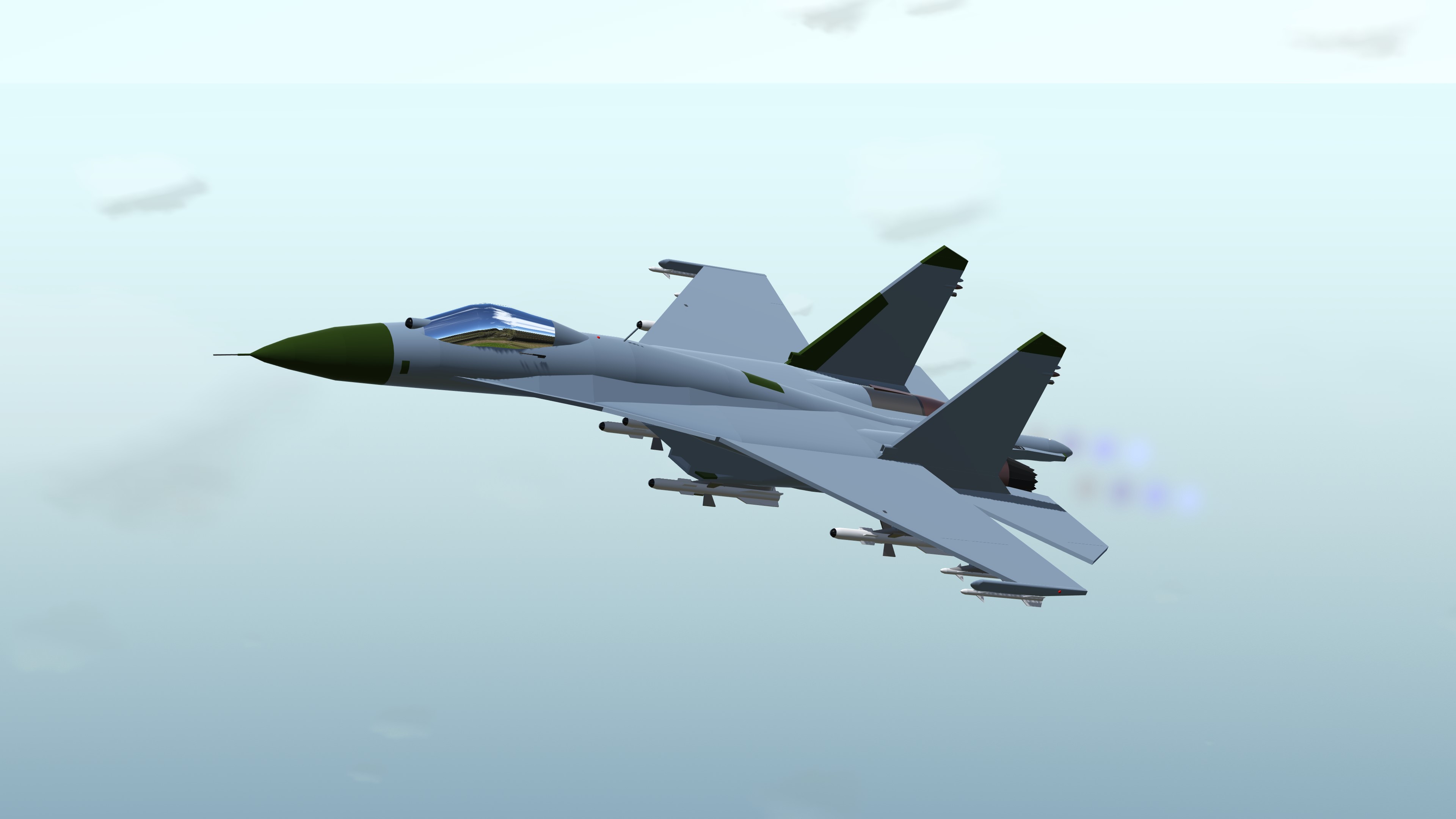 SimplePlanes | Su-27S Flanker-B (Updated)