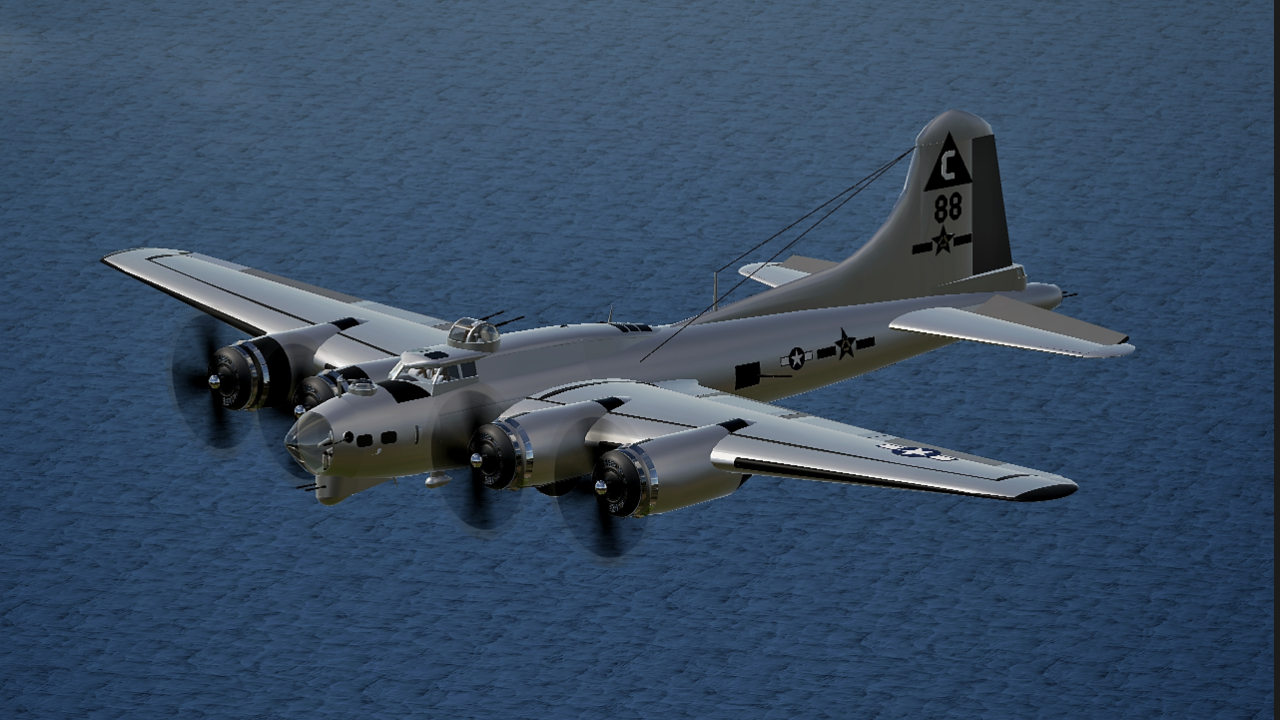 SimplePlanes | B-17 Flying Fortress