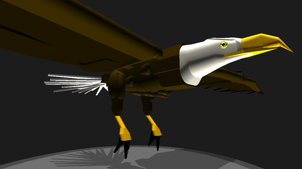 SimplePlanes  Harpy eagle(harpia harpyja)