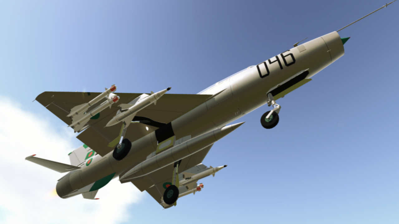 SimplePlanes | MiG-21UM "Mongol-B"