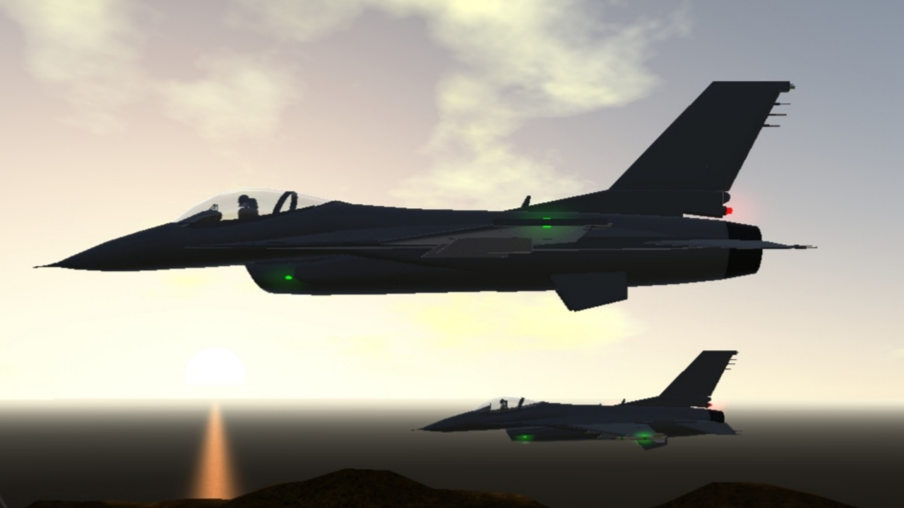 SimplePlanes | Lockheed Martin F-16C Block52