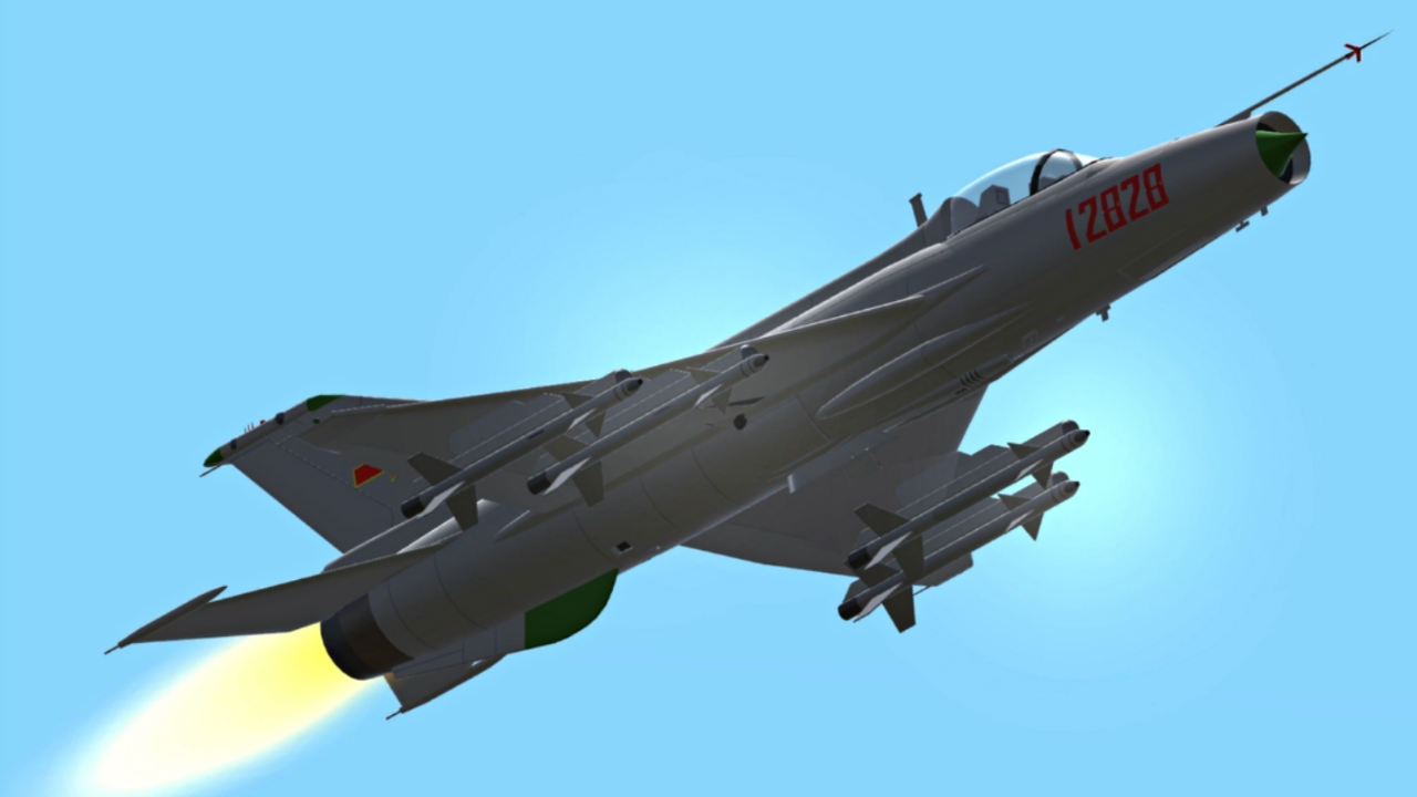 Simpleplanes Chengdu J 7g Fighter Aircraft Fishbed