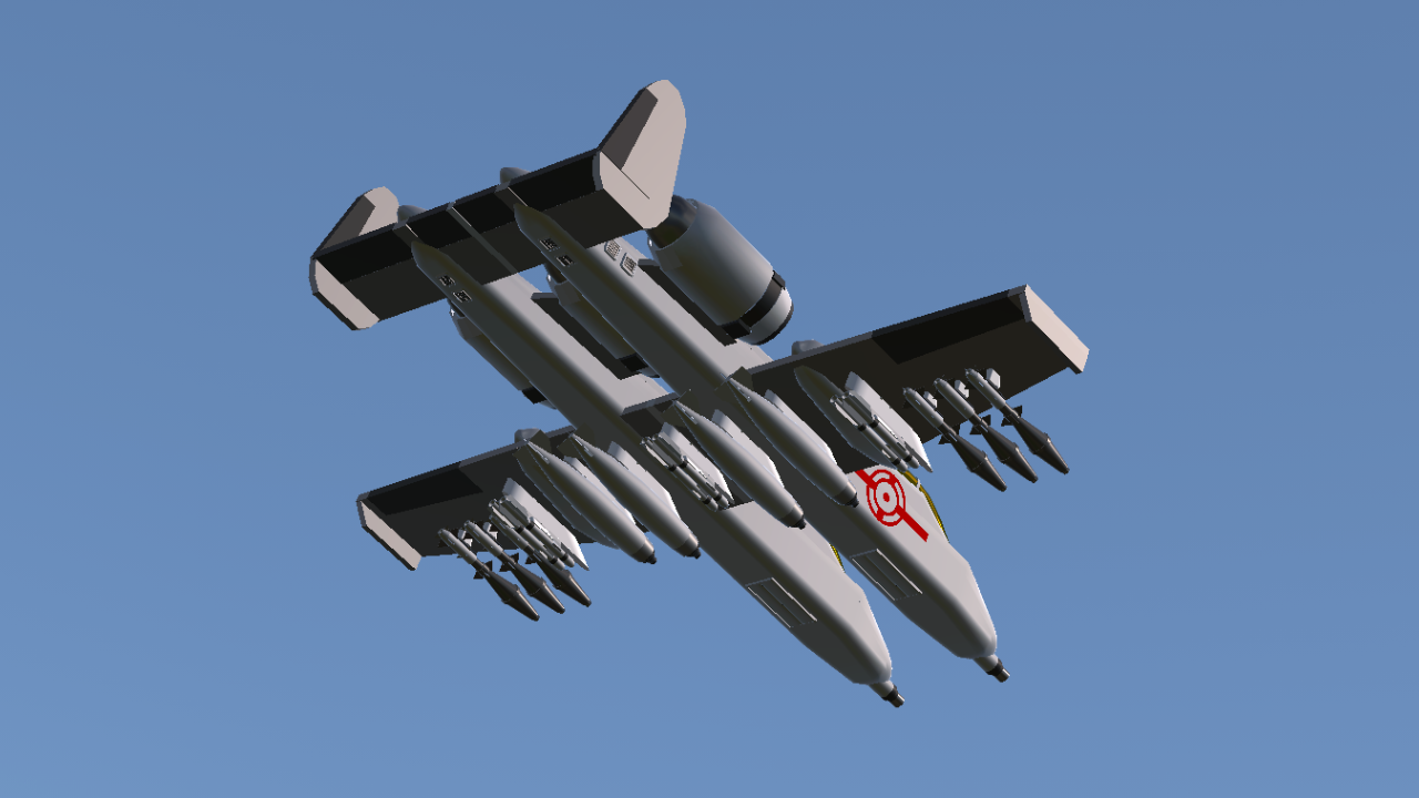 SimplePlanes | [Cursed] Fairchild Republic Double A-10