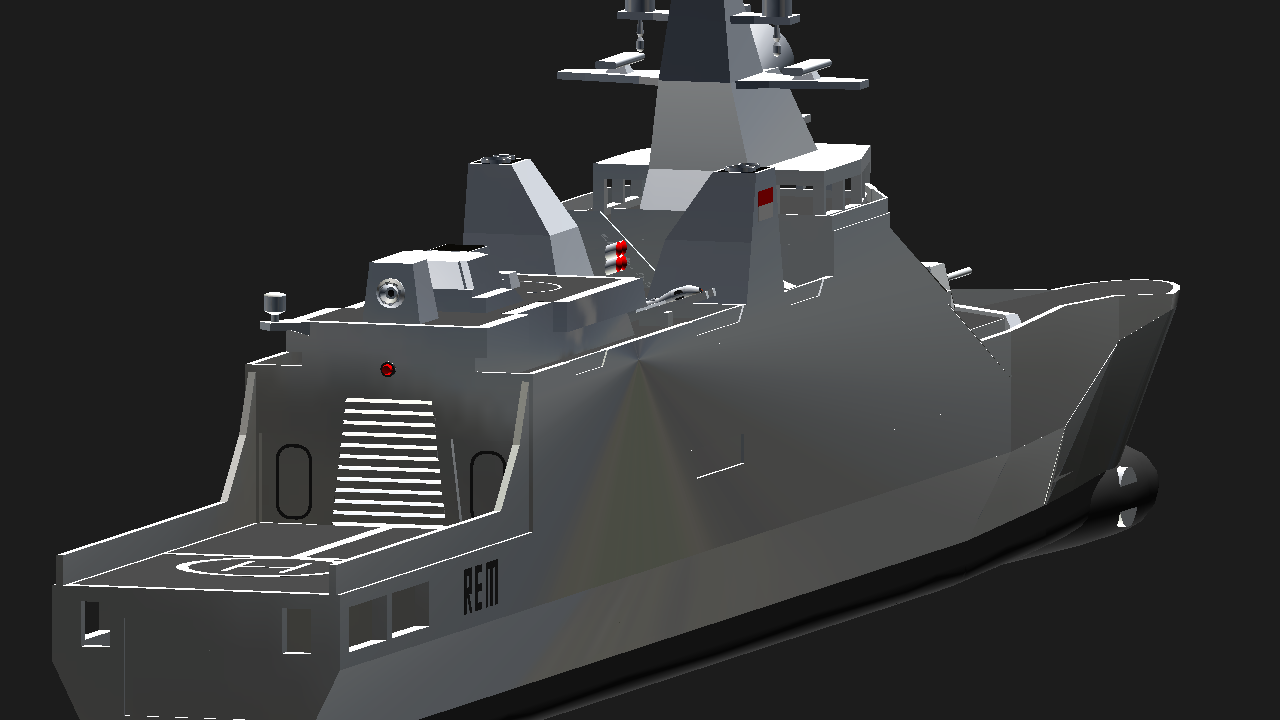 SimplePlanes | Martadinata Class Frigate