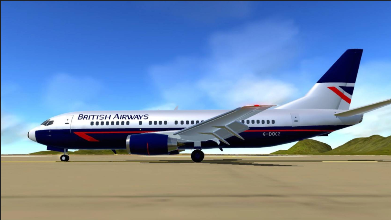 SimplePlanes | Boeing 737-400 British Airways (G-DOCZ)