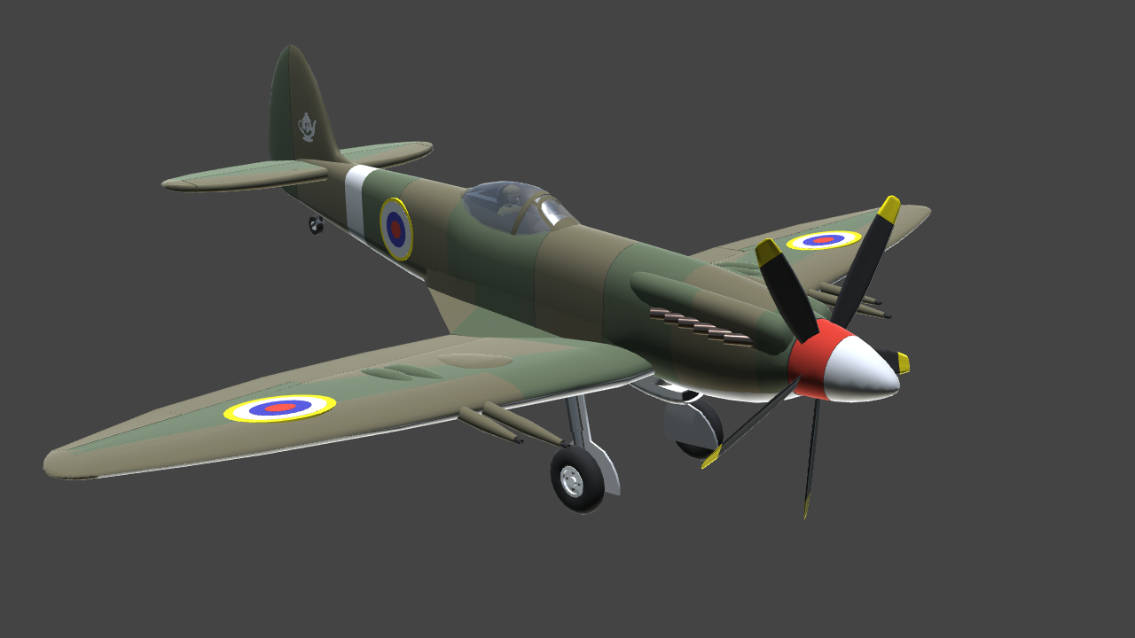 Simpleplanes Supermarine Spitfire Mk22