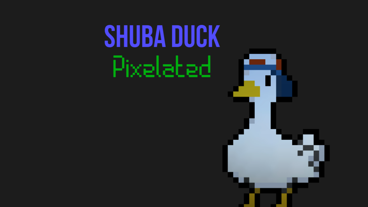 Simpleplanes Shuba Duck Pixelated