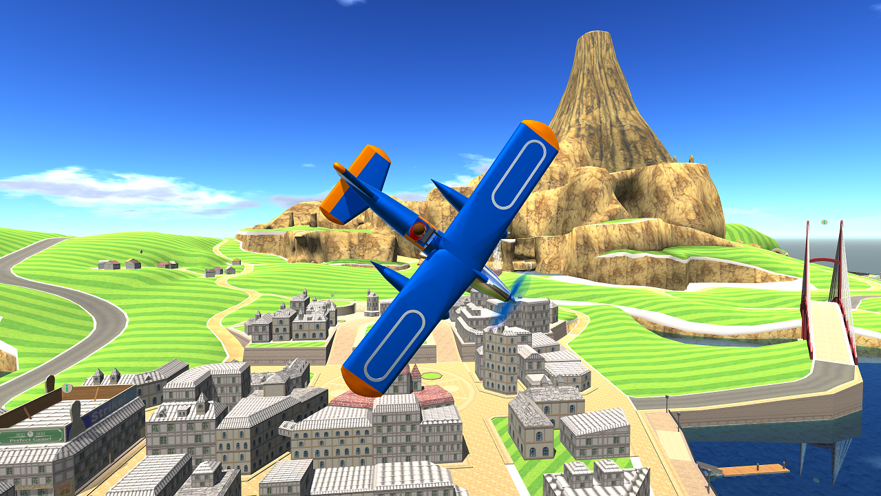 wii sports resort island flyover map of i points