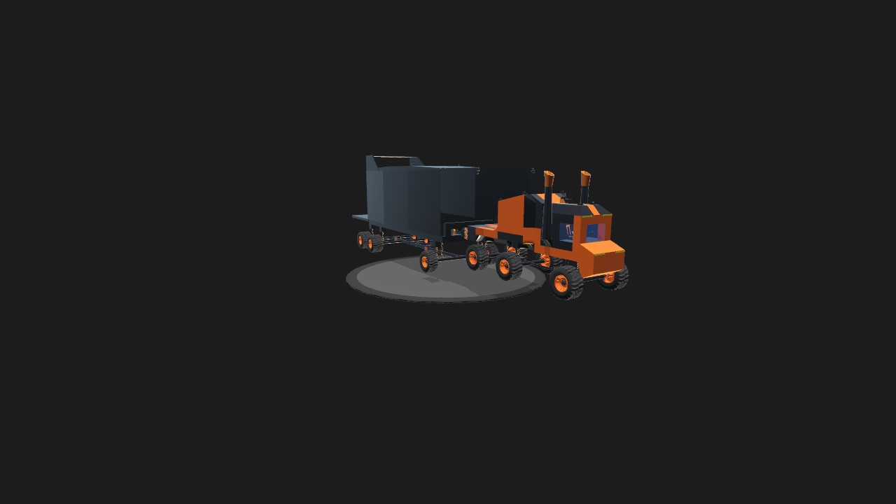 SimplePlanes | Semi truck long haul
