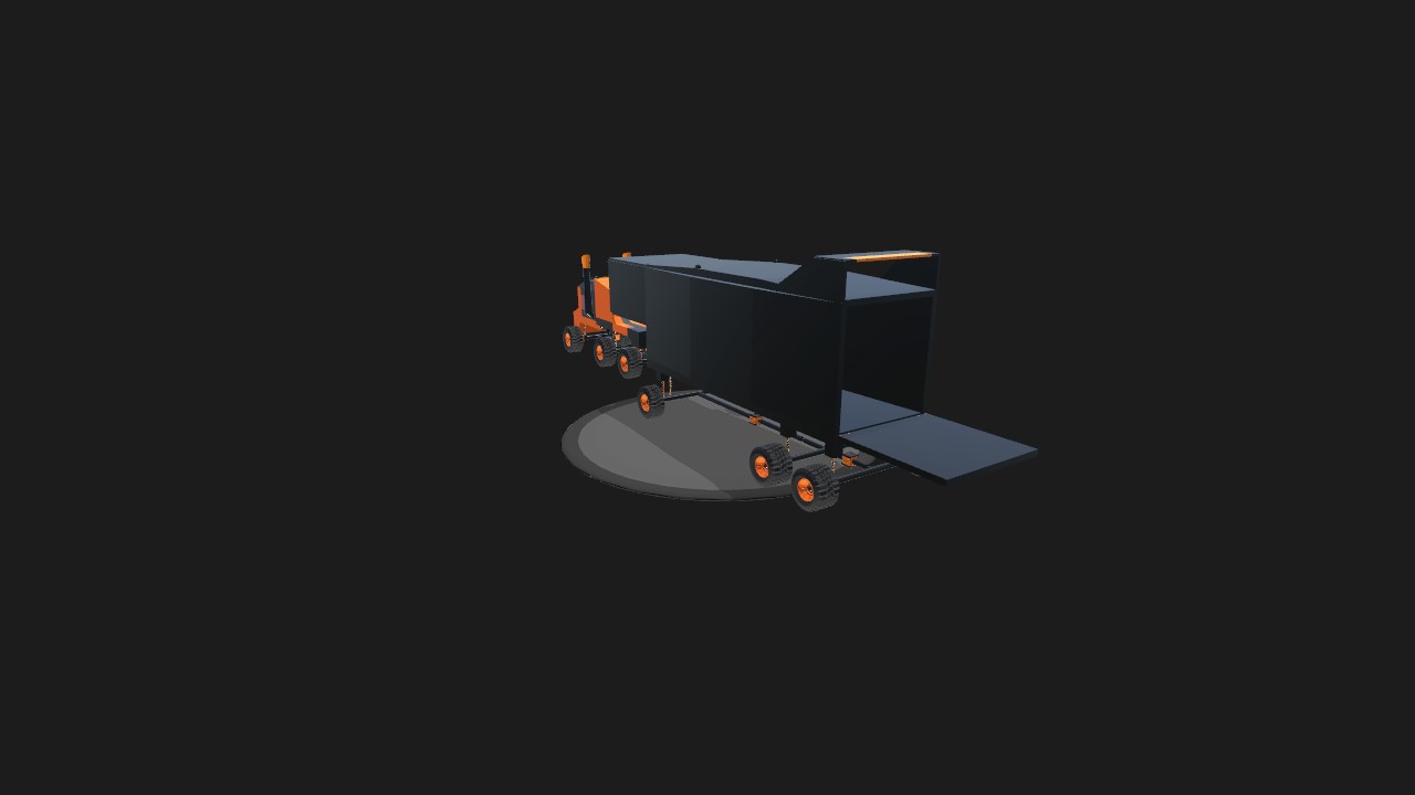 SimplePlanes | Semi truck long haul