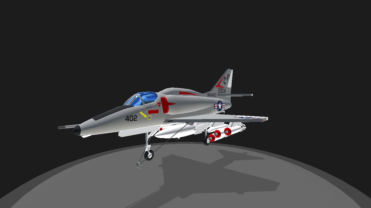 SimplePlanes | A-4E Skyhawk VMA-211