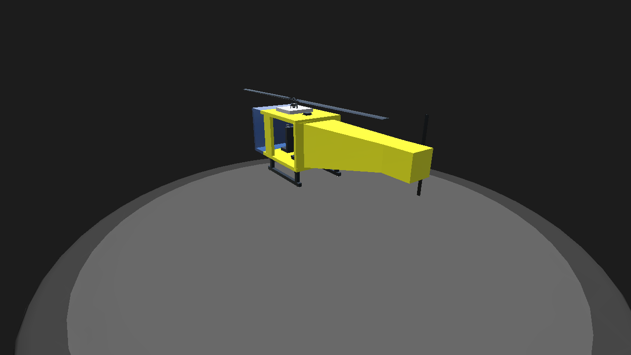 SimplePlanes | wolf civilian helicopter