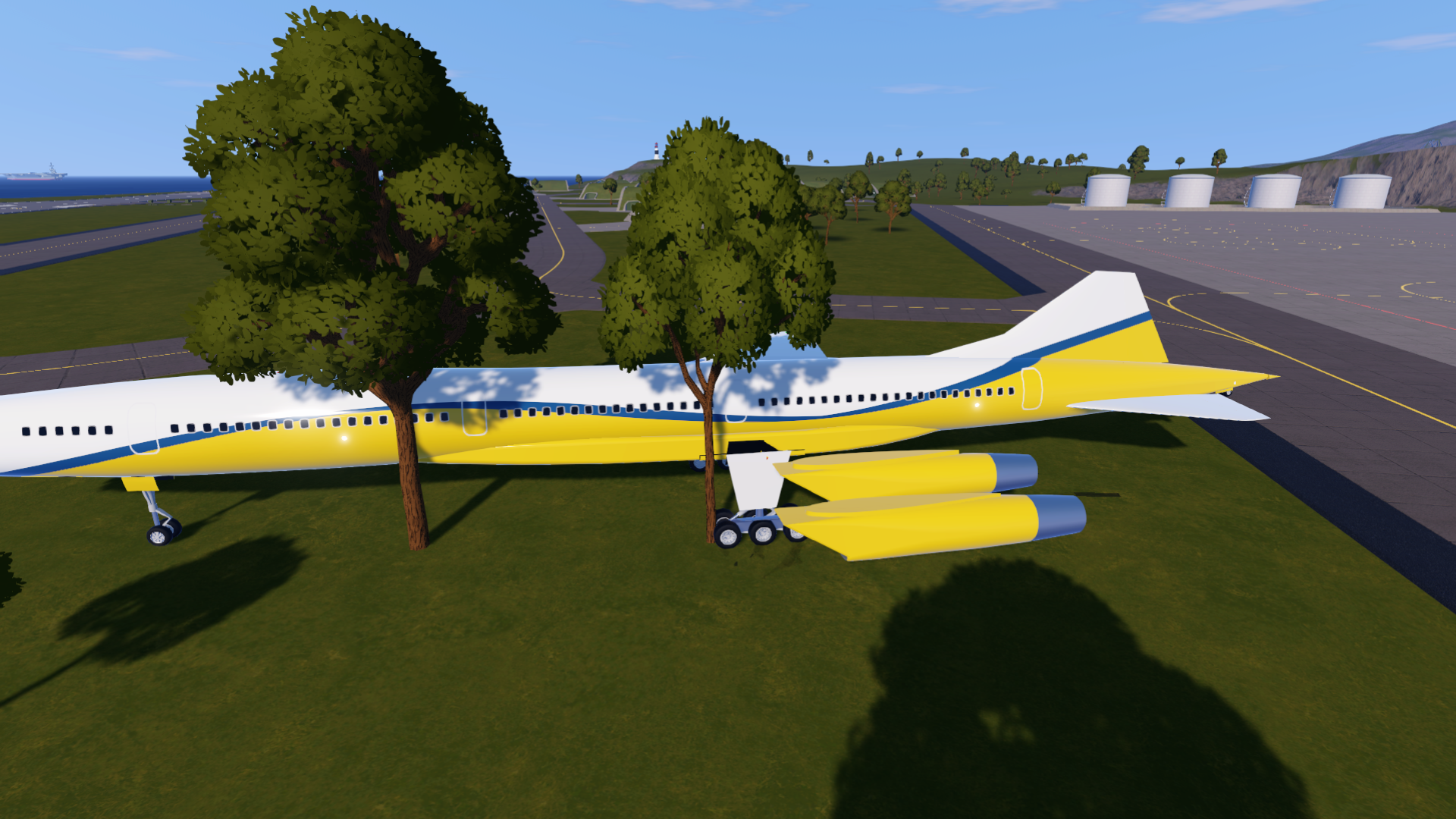 SimplePlanes wing destroyed but engine still is there