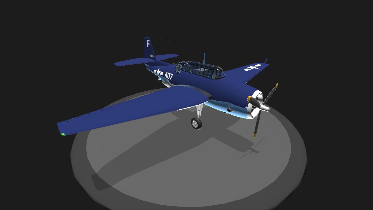 SimplePlanes | Grumman TBF-3 Avenger