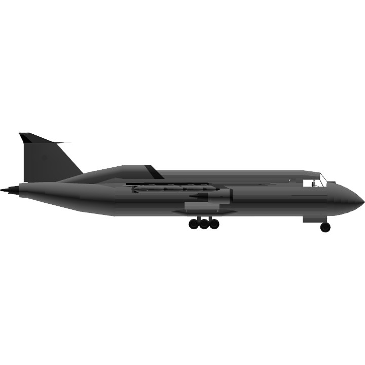 SimplePlanes | Bomber-001 Cluster Bomb Configuration Extra Bombs