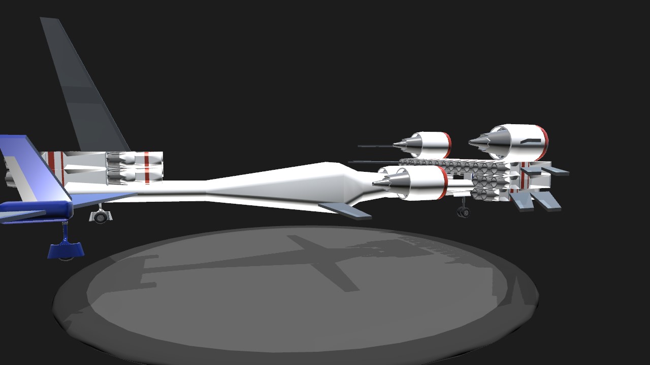 SimplePlanes | More efficent cool propeler thing (baby beluga version)