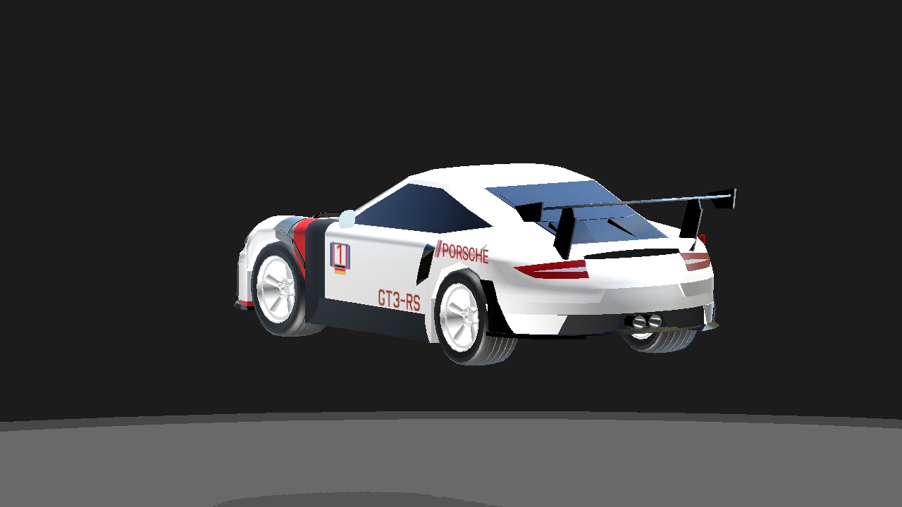 SimplePlanes | Porsche 911 GT3 RS (With personalized sports livery)