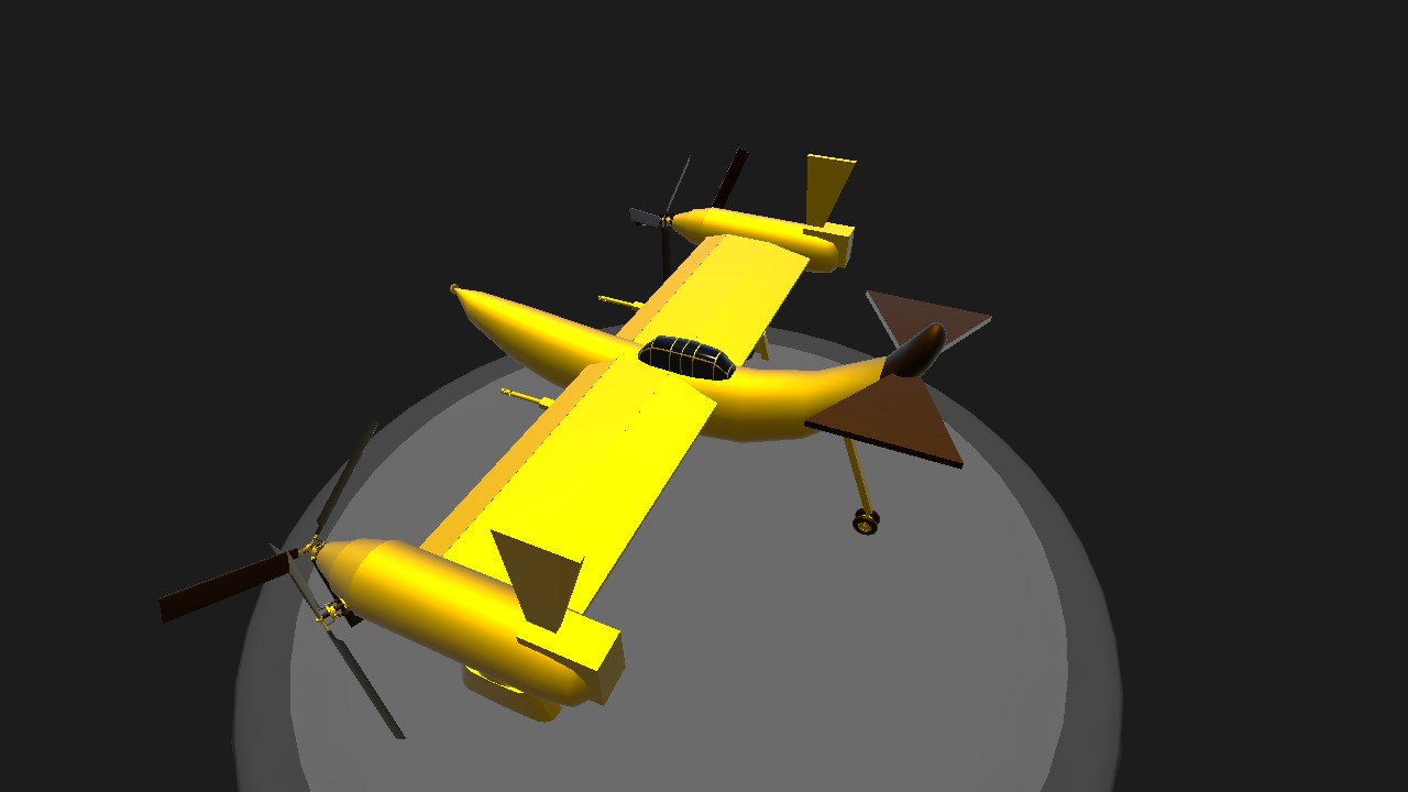SimplePlanes | Banana fighter 2.1