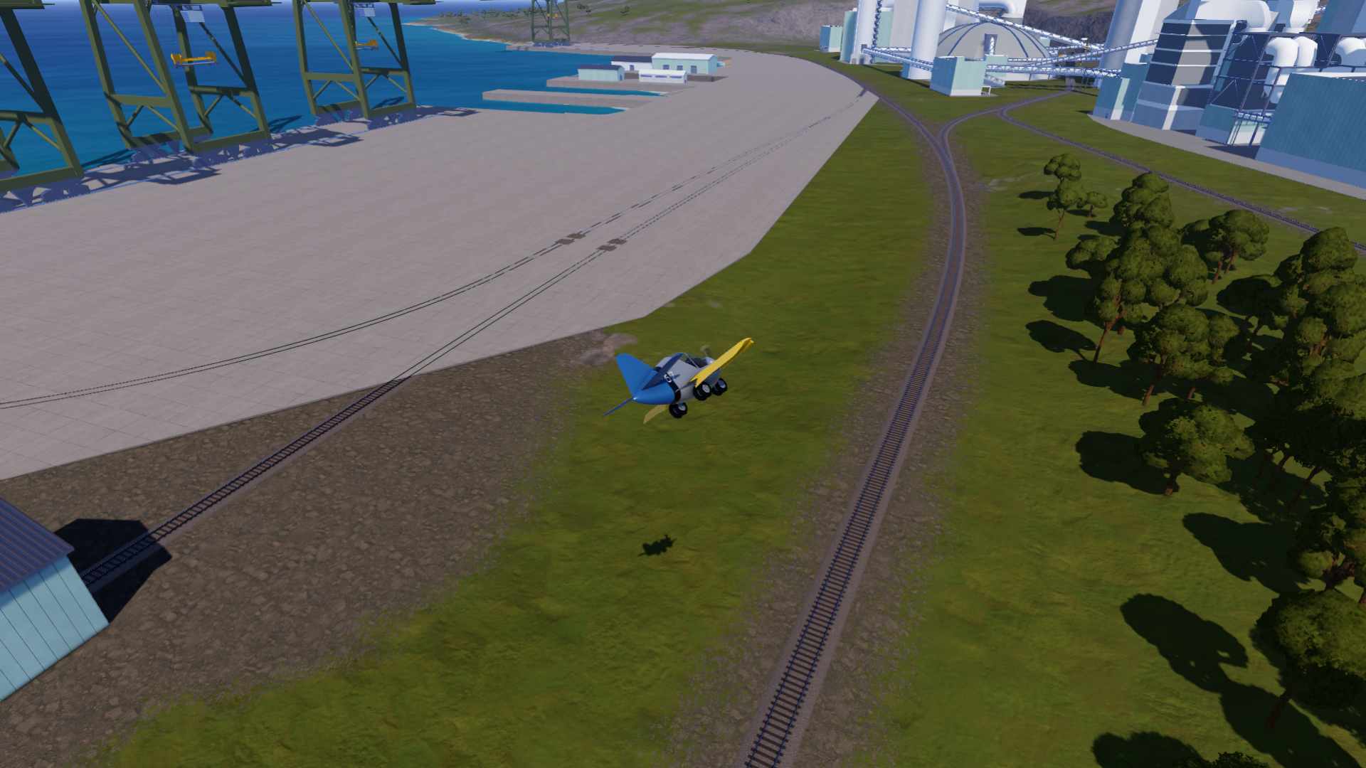 SimplePlanes About Railway: Add some extra Train stations and Railway ...