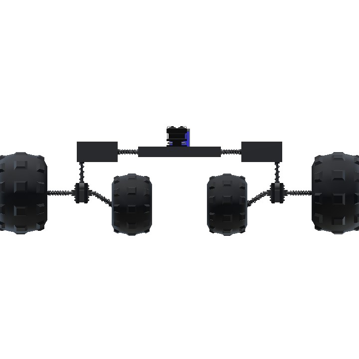 SimplePlanes | suspension system test