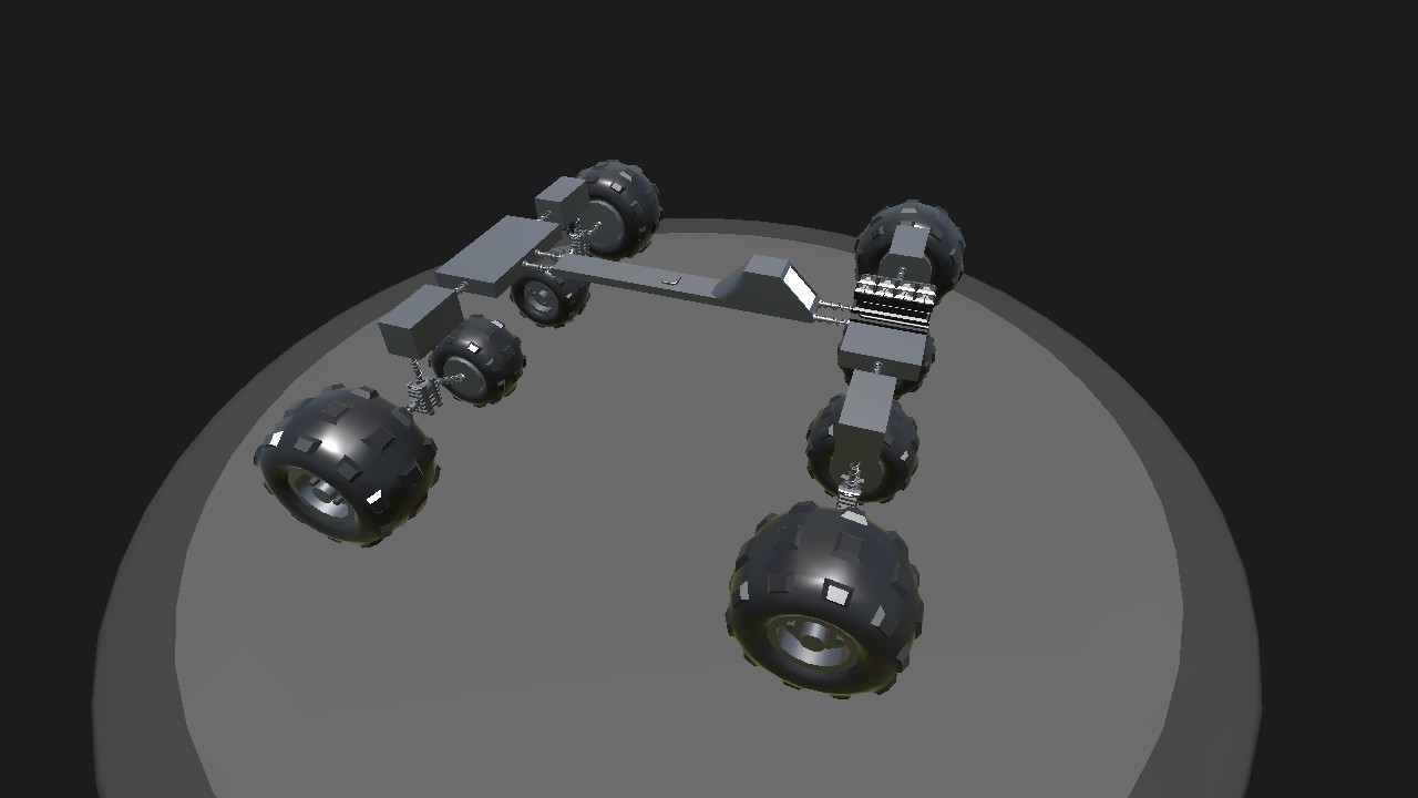 SimplePlanes | suspension system test