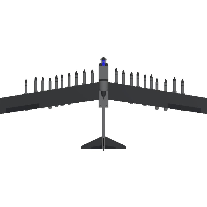 SimplePlanes | Aircraft bottle RC plane 20X cleaver missiles