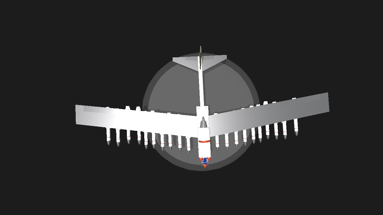 SimplePlanes | Aircraft bottle RC plane 20X cleaver missiles