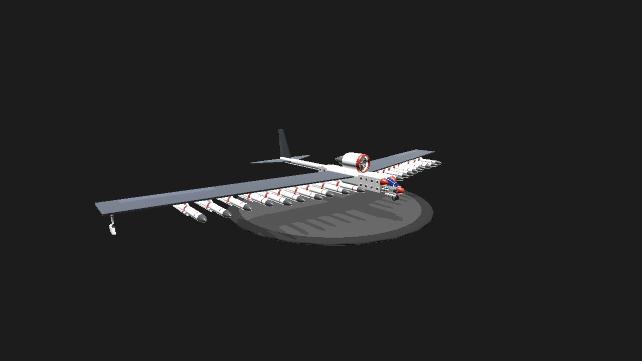 SimplePlanes | Aircraft bottle RC plane 20X cleaver missiles