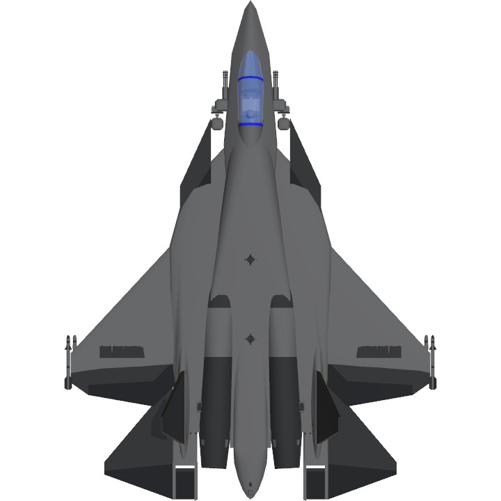 SimplePlanes | SU-57 JET (CUSTOM LANDING GEAR) DEFAULT PAINT V5