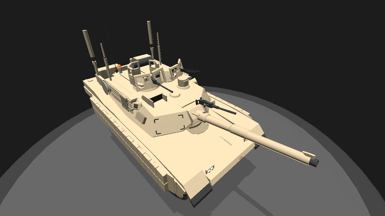 SimplePlanes | [tank] M1A2 sep simple
