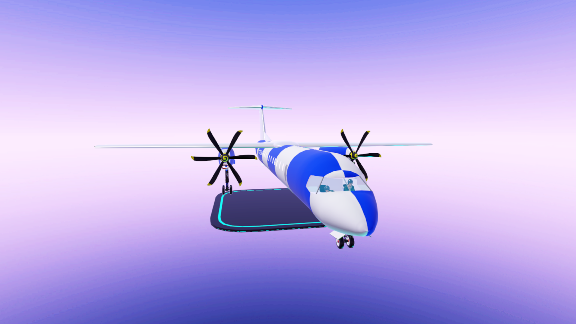 SimplePlanes | Dash 8 Q400