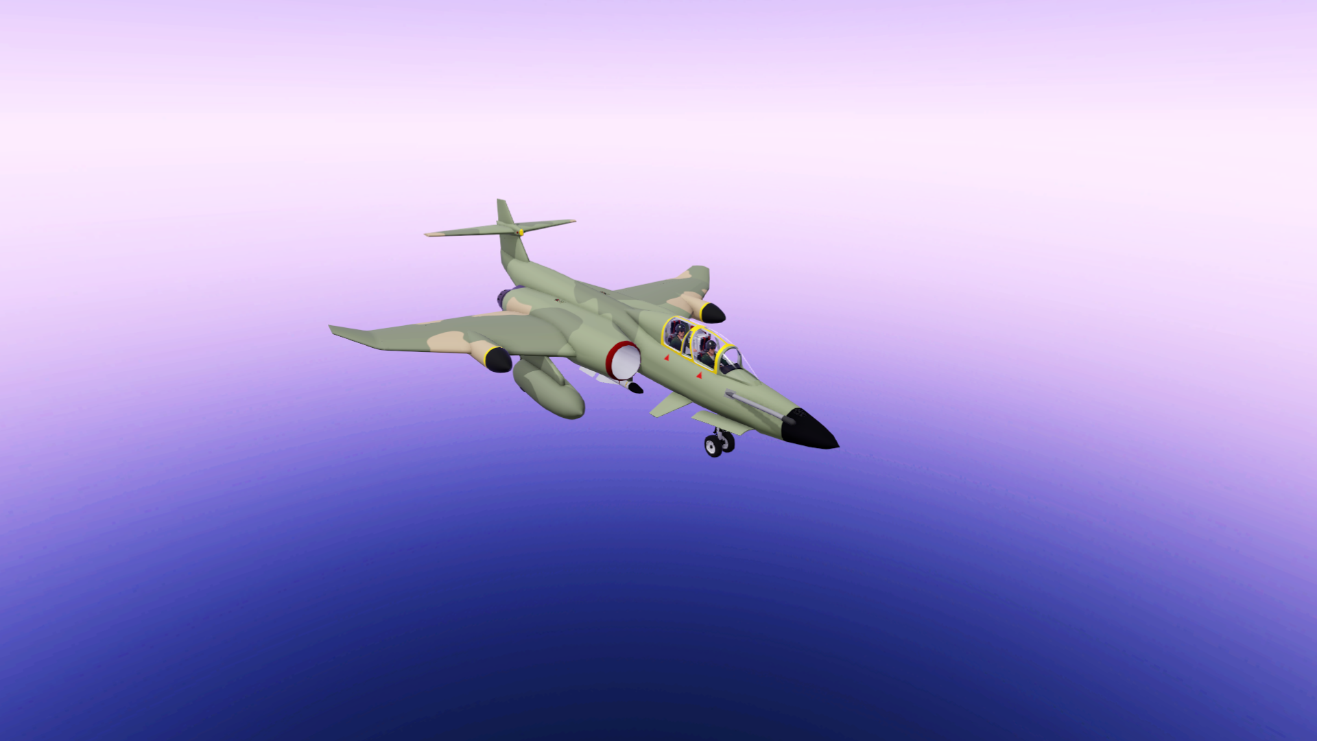 SimplePlanes | Vietnam era high altitude interceptor