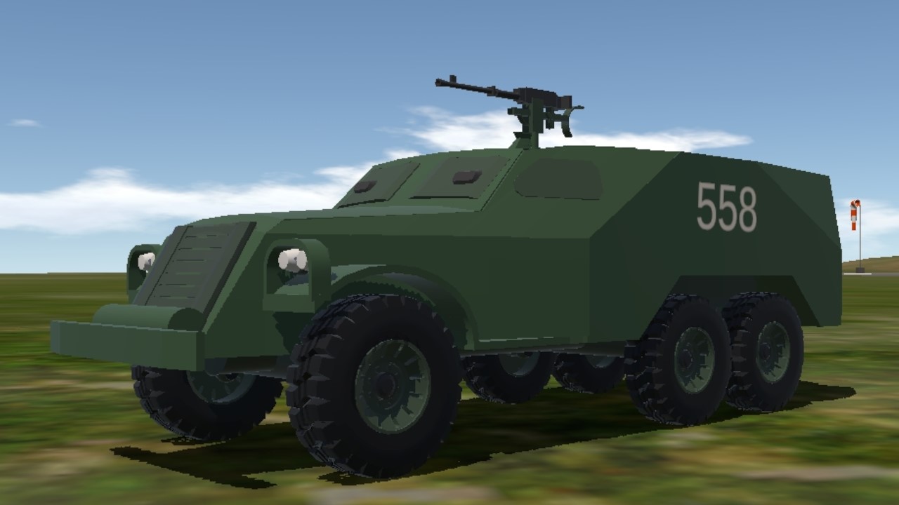 SimplePlanes | [tank] BTR-152 simple